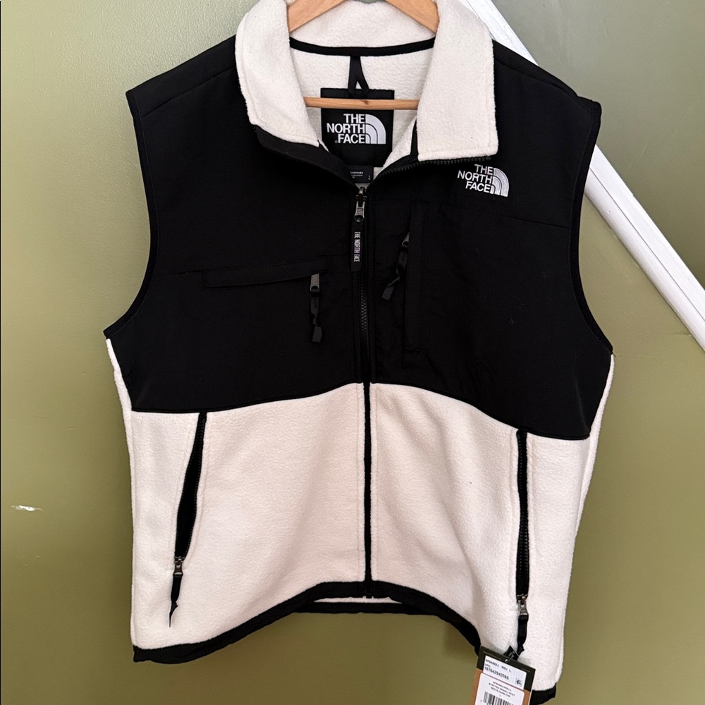 The North Face White Dune Vest